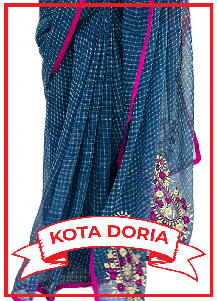 Kota Doria Sarees – Elegant Handloom Sarees